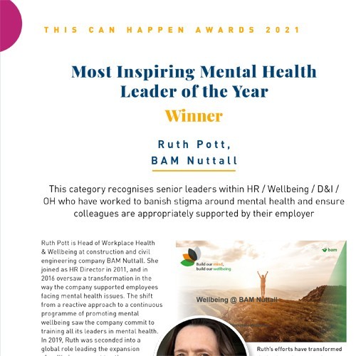 Most Inspiring Mental Health Leader of the Year photo