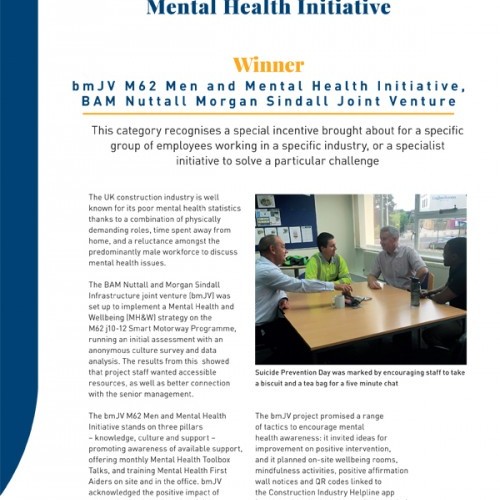 Best Targeted Mental Health Initiative photo