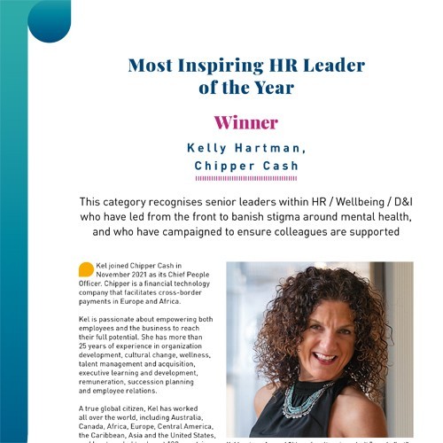 Most Inspiring HR Leader of the Year photo
