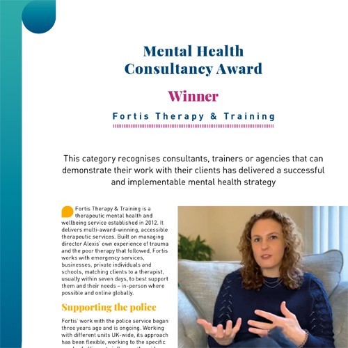 Mental Health Consultancy Award photo