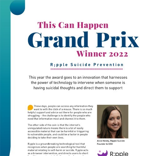 This Can Happen Grand Prix Winner 2022 photo