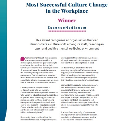 Most Successful Culture Change in the Workplace image