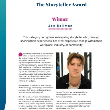 The Storyteller Award image