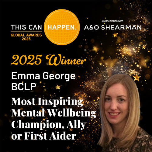 Most Inspiring Mental Wellbeing Champion, Ally or First Aider image