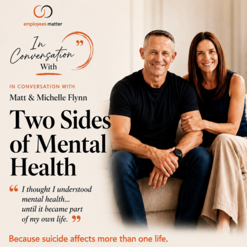In conversation with Matt and Michelle Flynn - Two sides of mental health image