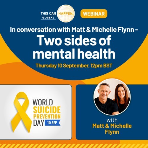 In conversation with Matt and Michelle Flynn - Two sides of mental health image