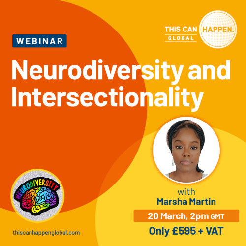 Neurodiversity and Intersectionality  - Neurodiversity Celebration Week Webinar (£595+VAT per company) image